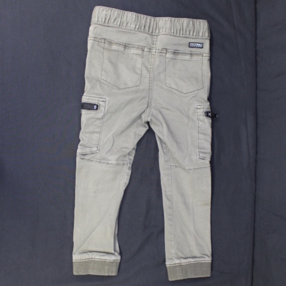 Army Green Cargo Joggers - Picture 2 of 4